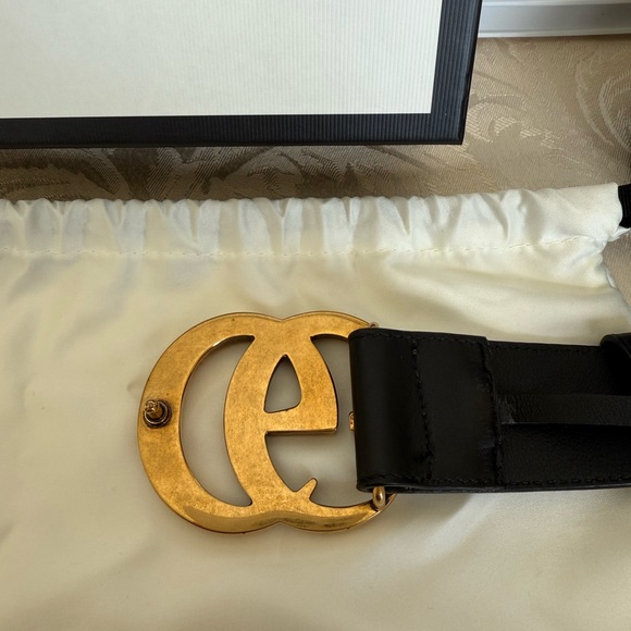 Gucci GG Marmont Leather Belt - Picture 4 of 7